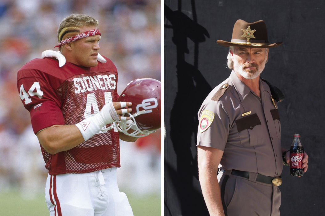 Brian Bosworth has successfully went from college football star to actor.