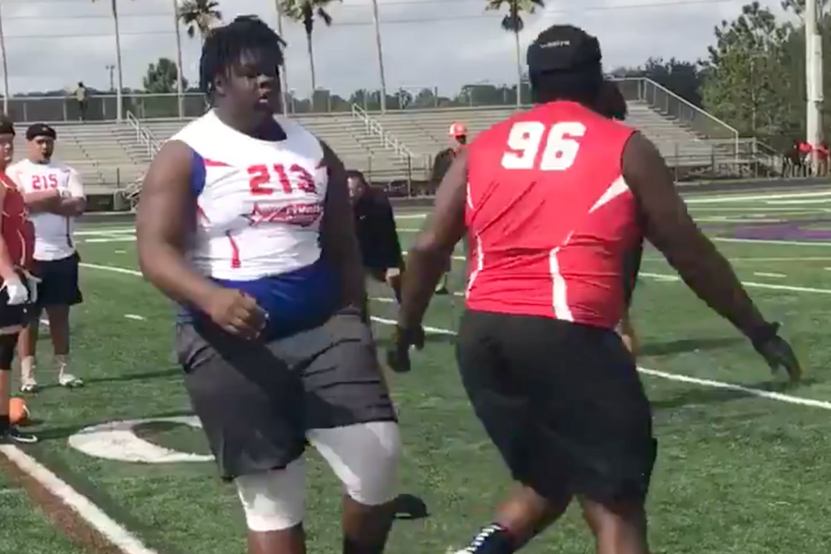 Desmond Watson Florida’s New 380Pound Defensive Tackle is a Beast