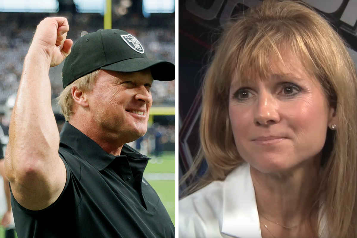 Jon Gruden wants Derek Carr to keep his wife's name out of his mouth