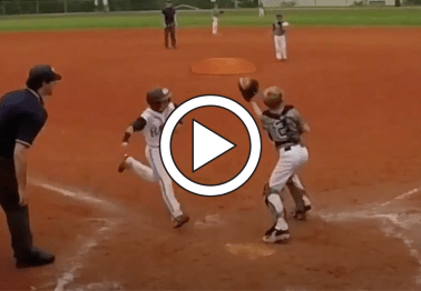 Little Leaguer Levels Catcher for No Reason, Gets Tossed Instantly