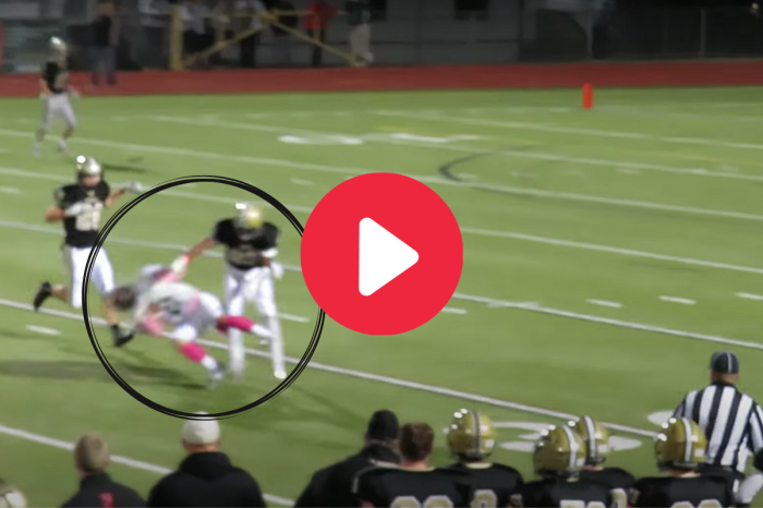 Massive Hit Draws Controversial Ejection in HS Football Game