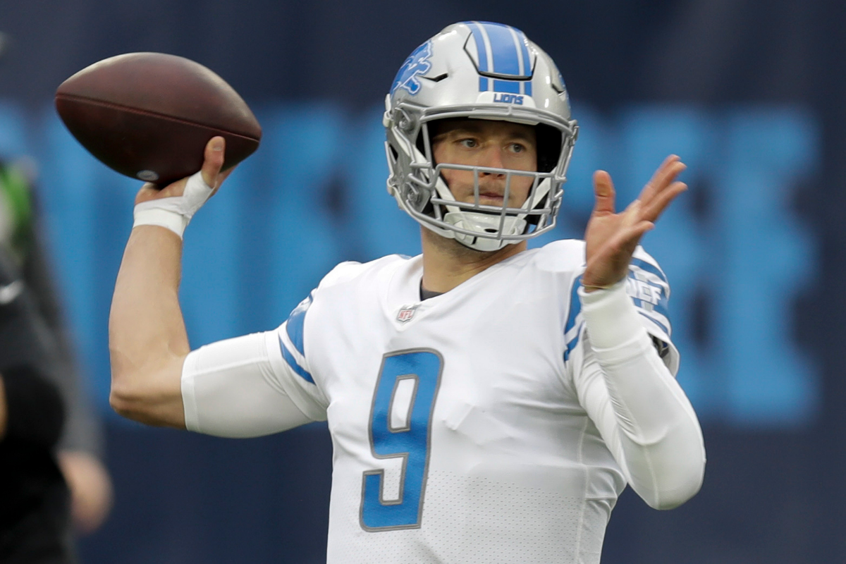 Detroit Lions' Matthew Stafford becomes fastest QB to 40,000 passing yards  