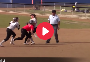 Softball Coach Ejected After Controversial Pickle Call