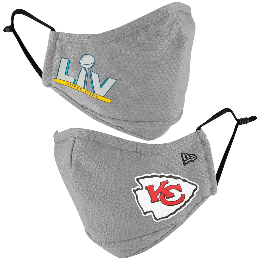 Kansas City Chiefs New Era Super Bowl LV Bound On Field Face Covering