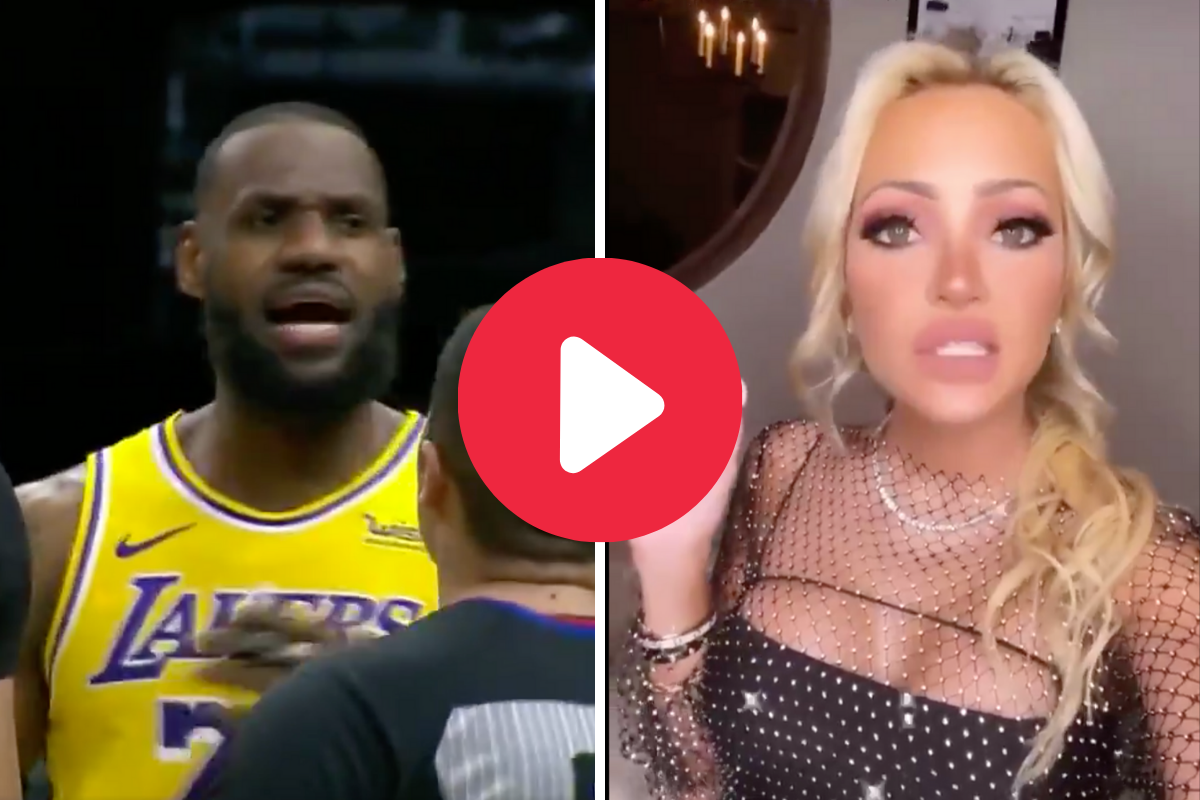 “Courtside Karen” Ejected for Heckling LeBron James, But Who Is She?