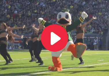 Oregon Mascot's Viral Dance Routine Made Everyone Go Wild