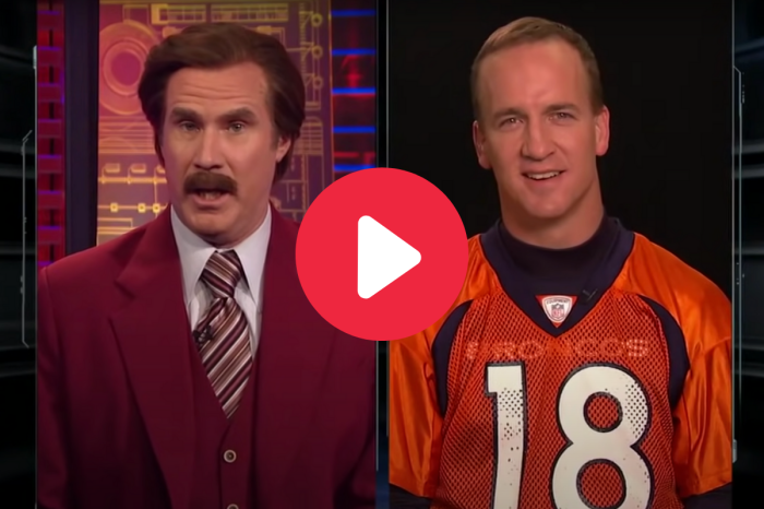 Ron Burgundy Interviewing Peyton Manning is Downright Hilarious