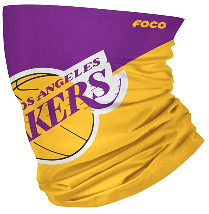 FOCO NBA unisex-adult Nba Team Logo Neck Gaiter Multiuse