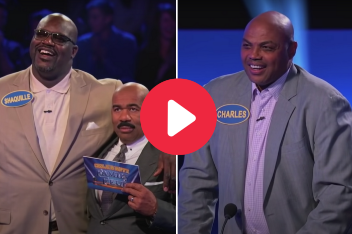 Shaq & Charles Barkley on “Celebrity Family Feud” is Pure Comedy