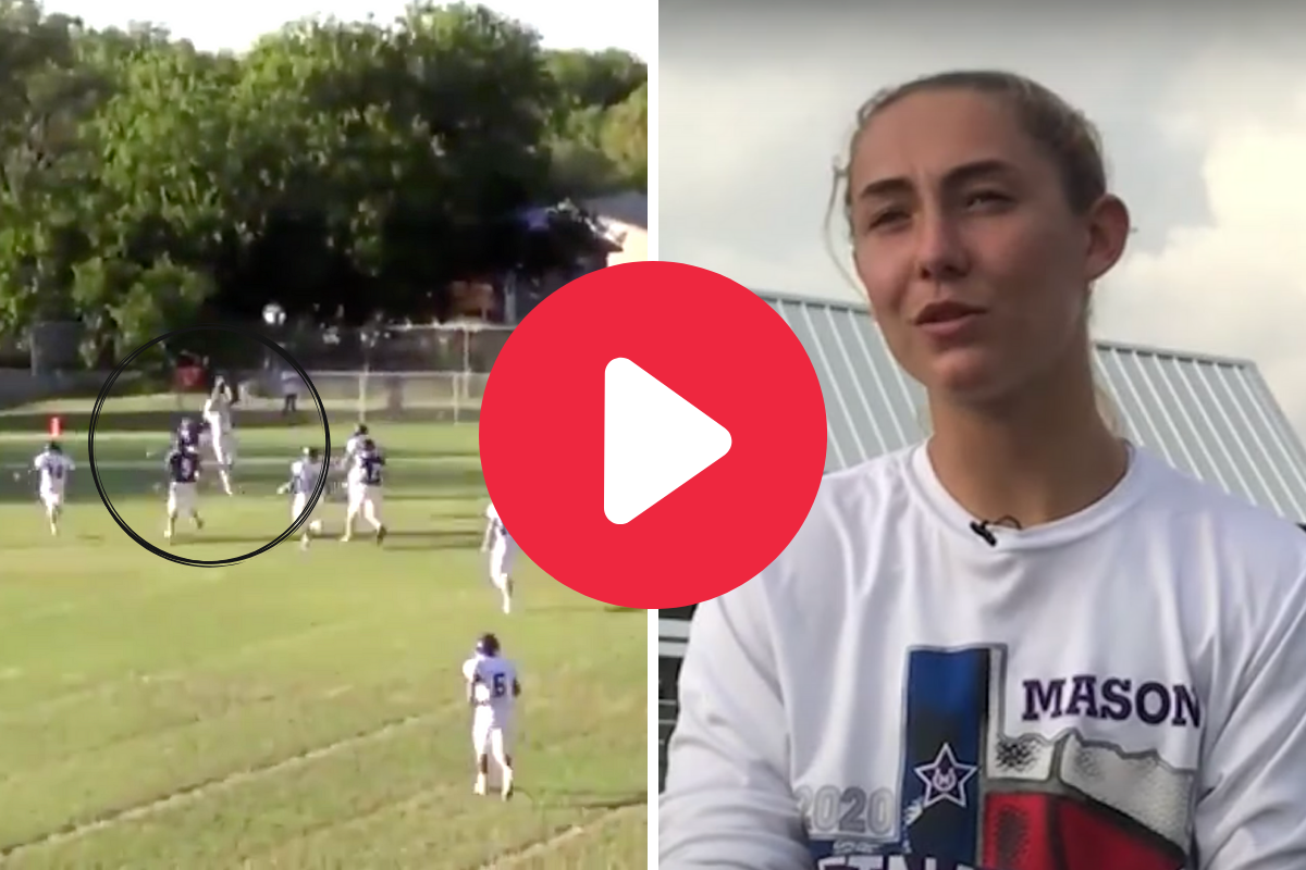 Female DB Proves Haters Wrong By Posting Her Interception Videos