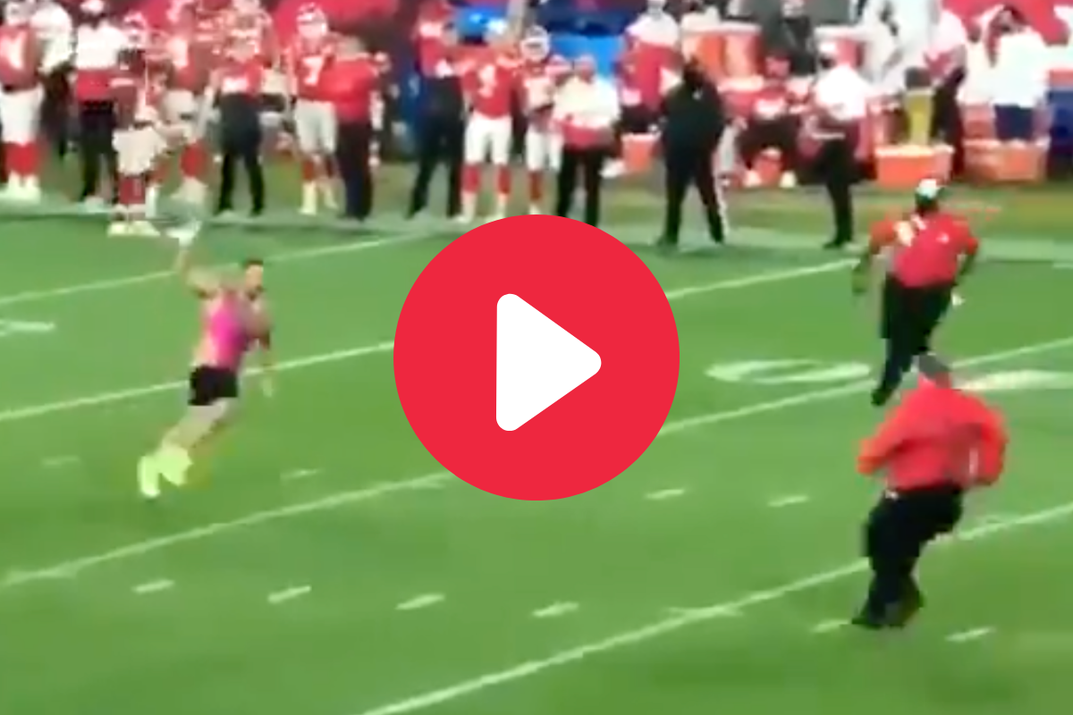 The Super Bowl LV Streaker Stole the Show, But Who is He?