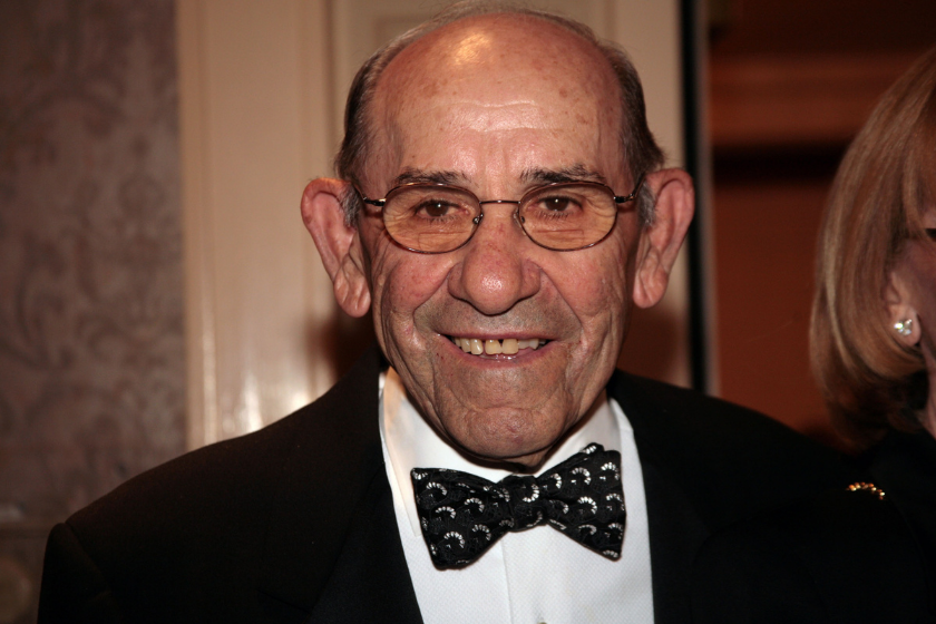 Yogi Berra, one of the greatest New York Yankees of all time.