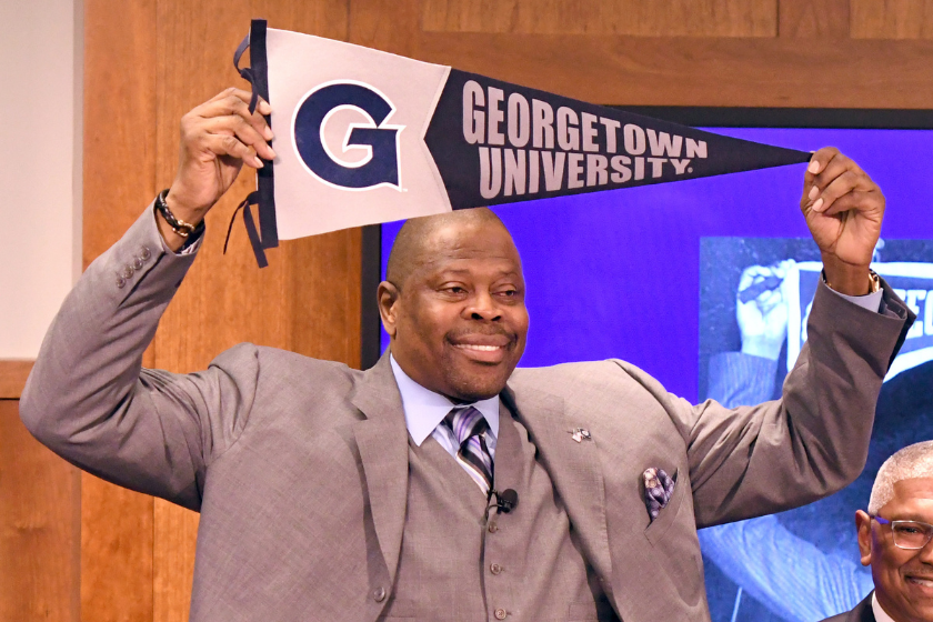 Georgetown head coach Patrick Ewing has a reported net worth of $75 million.
