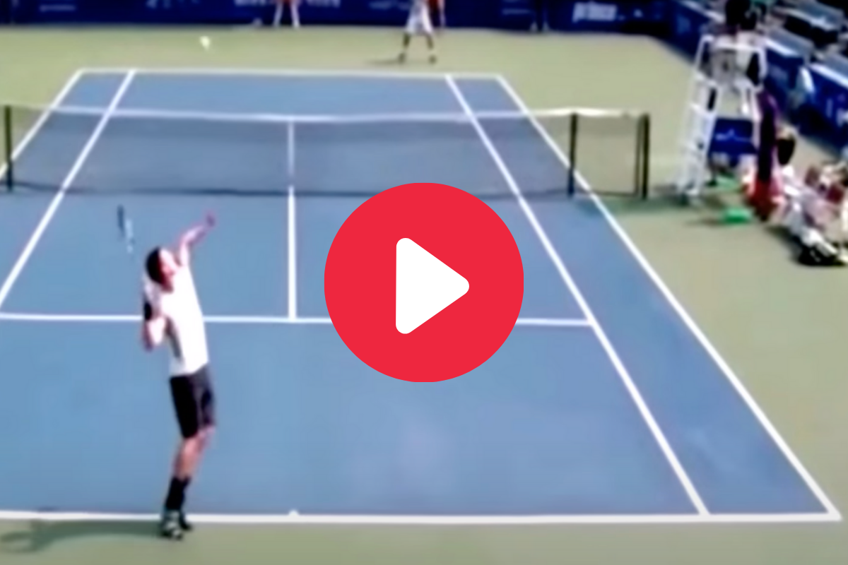 The World’s Fastest Tennis Serve Zoomed Past His Opponent