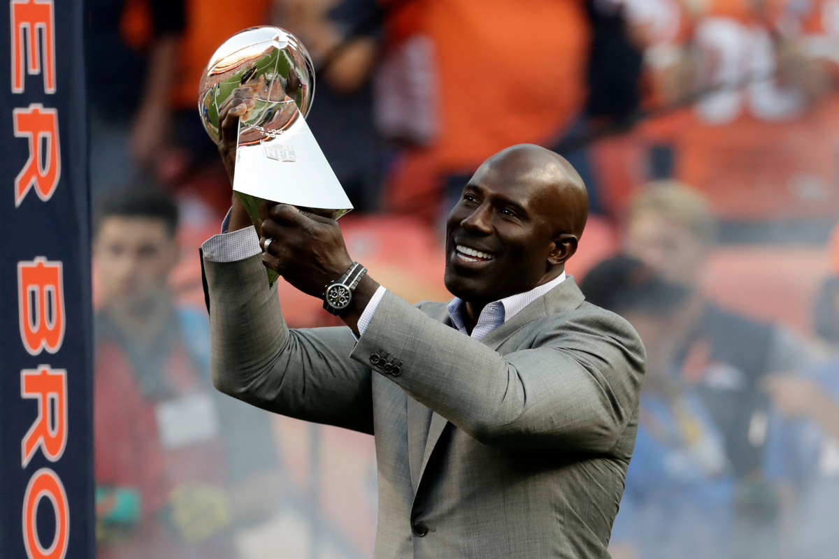 Former NFL star Terrell Davis becomes internet meme after TV cameras catch  his reaction from stands at NBA Finals