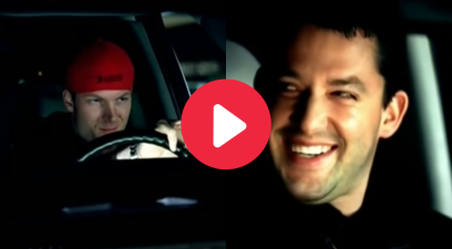 tony stewart and dale earnhardt jr race chevy tahoes in the road im on music video
