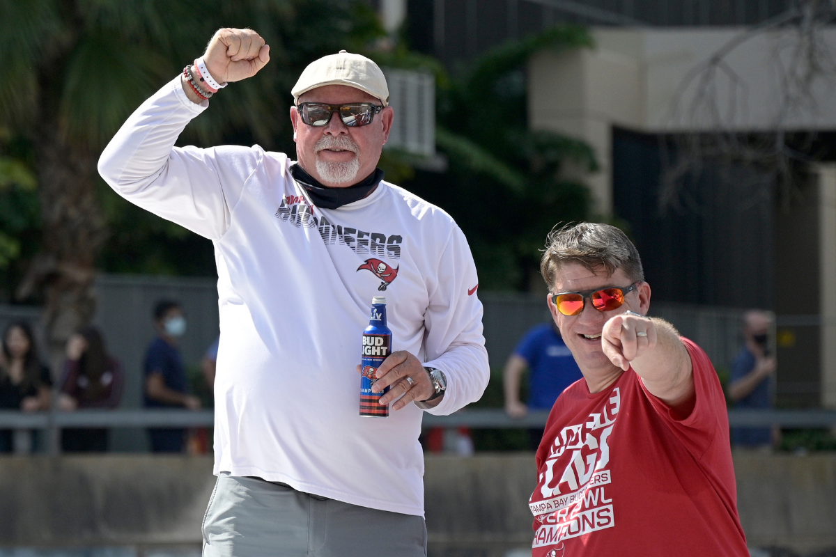 Bruce Arians’ Super Bowl Tattoo Made His Bet Become Reality