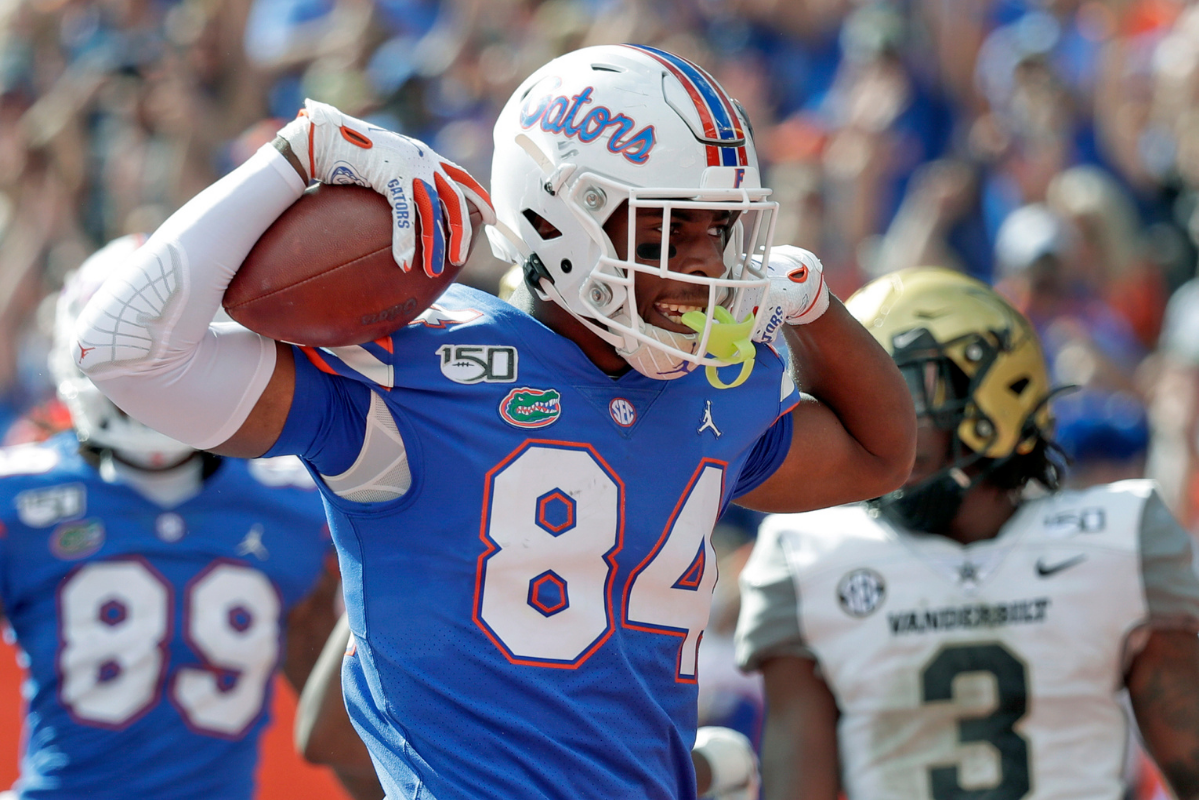 Florida's Kyle Pitts cements himself as nation's top tight end in