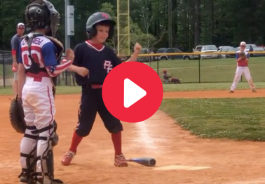 Adorable Little Leaguer Busts a Move Before His At-Bat