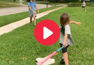 6-Year-Old Girl's Baseball Swing is Taking The Internet By Storm