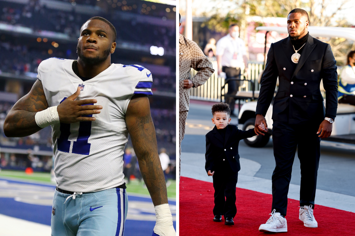 Micah Parsons' young son steals the show at NFL Draft red carpet