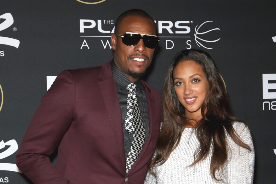 Paul Pierce and his ex-wife Julie.