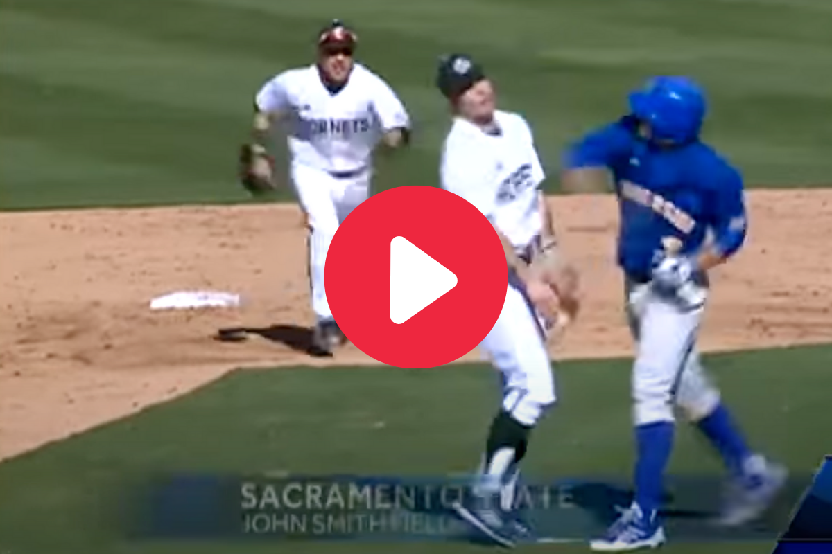 Dirty Punch Sparks Bench-Clearing Brawl in College Baseball Game