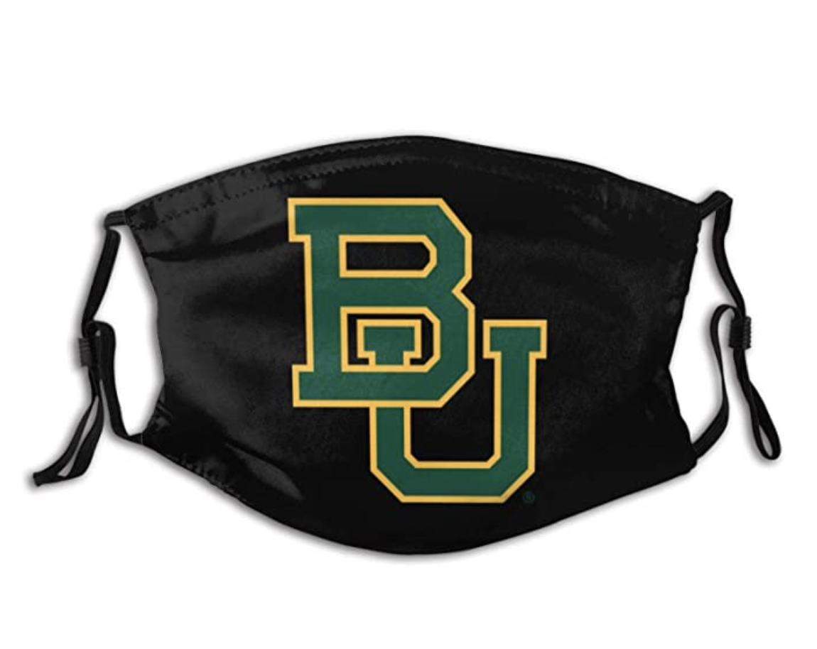 Unisex Outdoor Dust Cloth Mouth Mask Reusable Face Mask Baylor University