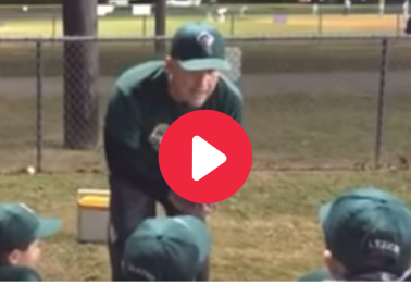 Little League Coach Tells Kids 