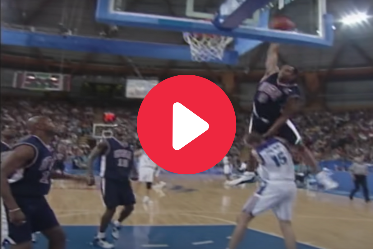 Vince Carter Olympic Dunk: Relive Vinsanity’s Slam Over Frederic Weis