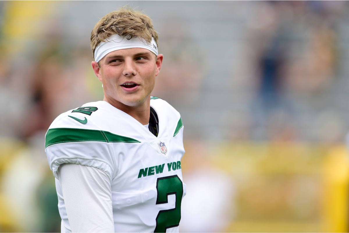 Jets QB Zach Wilson References Rumors About Sleeping with Mom's Friend