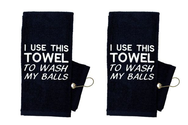 This $18 Golf Towel is Perfect for All Dirty-Minded Golfers