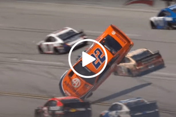 Joey Logano’s Wild Crash at Talladega Led to Important NASCAR Rule Changes