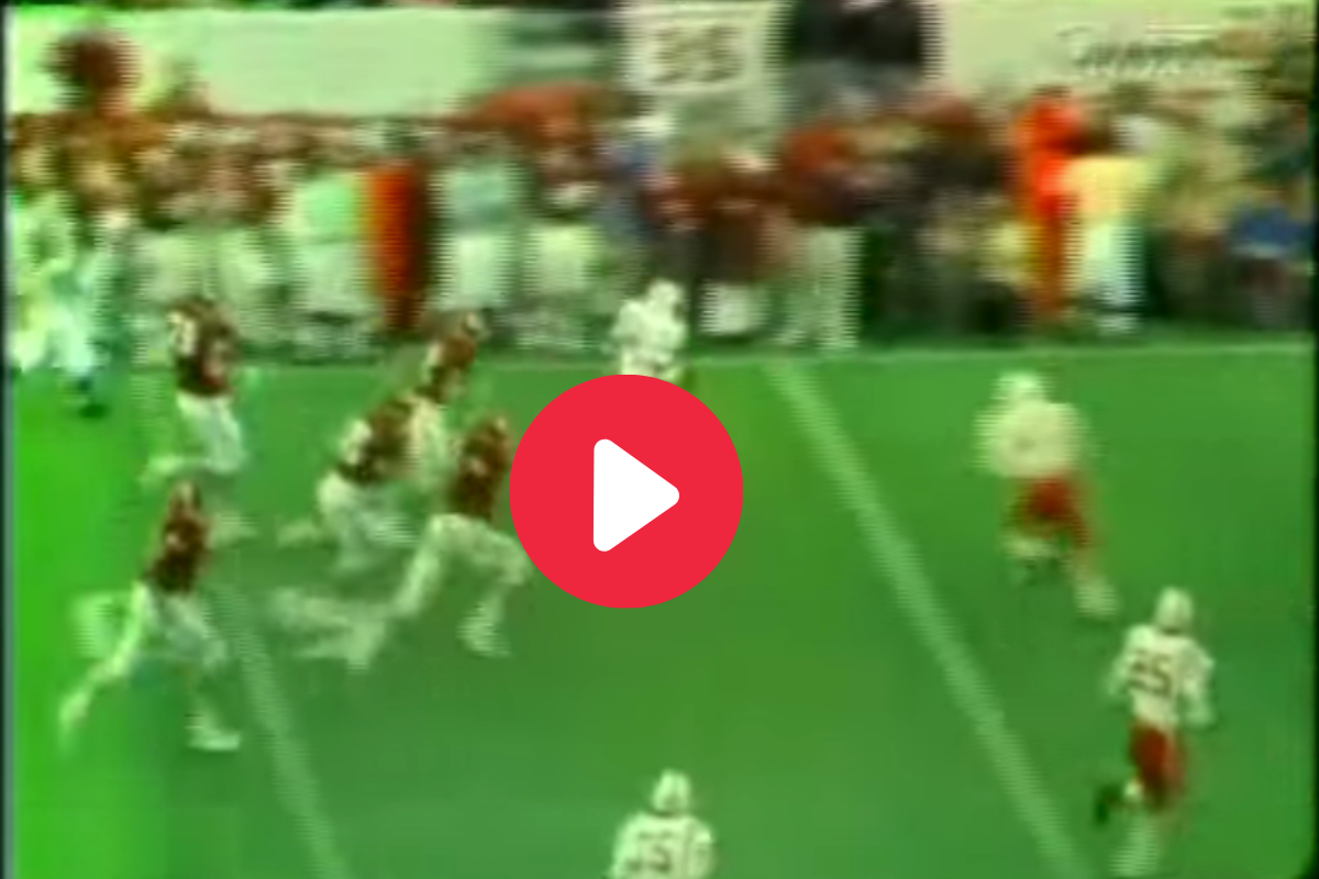 Johnny Rodgers' Punt Return TD is an Iconic College Football Moment