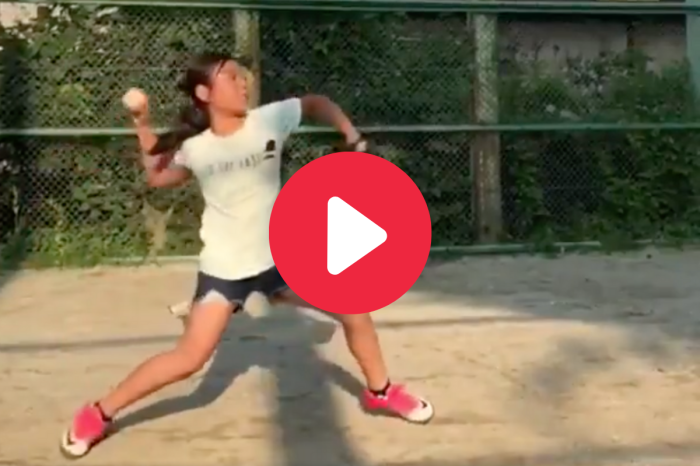 9-Year-Old Girl’s Flawless Pitching Motion Made Her a Viral Star