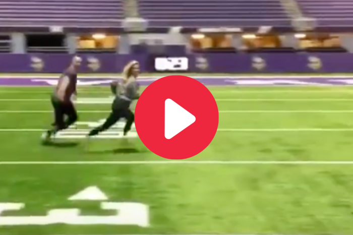 Softball Player Embarrasses Man With Ankle-Breaking Football Route