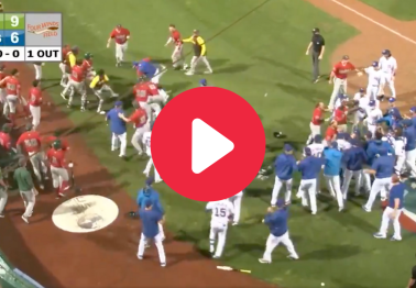 Minor Leaguers Throw Punches in Massive Bench-Clearing Brawl
