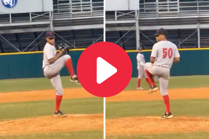 High School “Switch Pitcher” is Taking the Internet By Storm