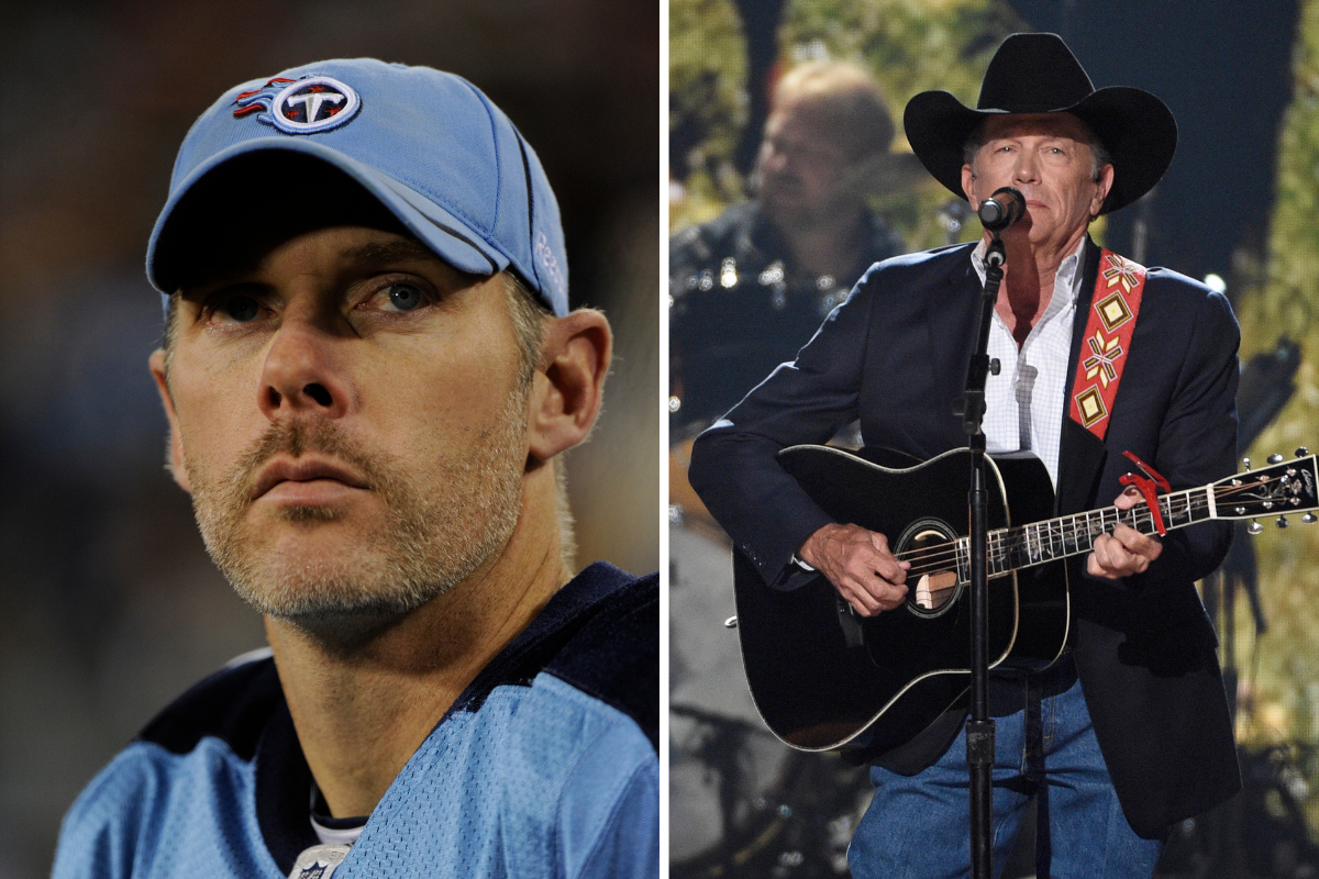 Kerry Collins Met His Wife at a George Strait Concert