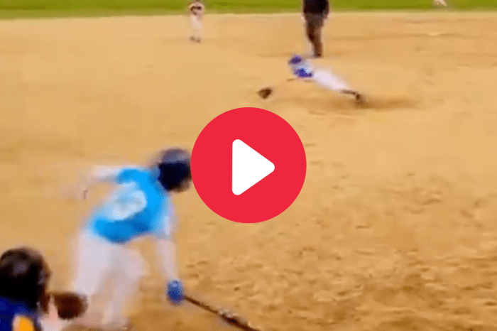 8-Year-Old Pitcher’s Diving Stop & Throw is Gold Glove Worthy