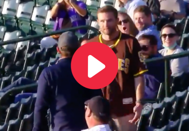 Padres Fan Throws Knockout Punch at Rockies Game