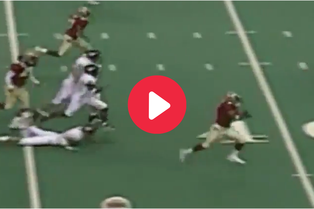 Peter Warrick’s 59-Yard Punt Return Made For National Championship Glory