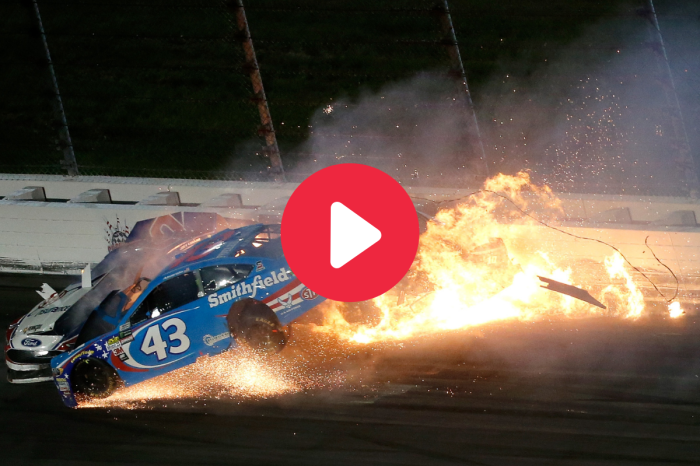 Aric Almirola’s Terrifying Wreck at Kansas Speedway Was the Worst of His Career