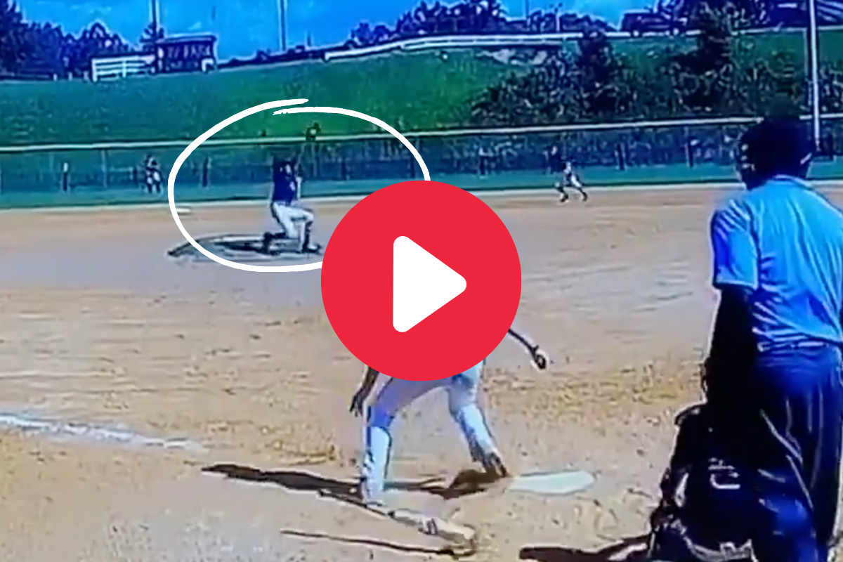 11-Year-Old Pitcher Snags Line Drive Like a Boss