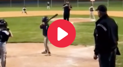 8-Year-Old Can’t Stop Hitting Dad With Line Drives
