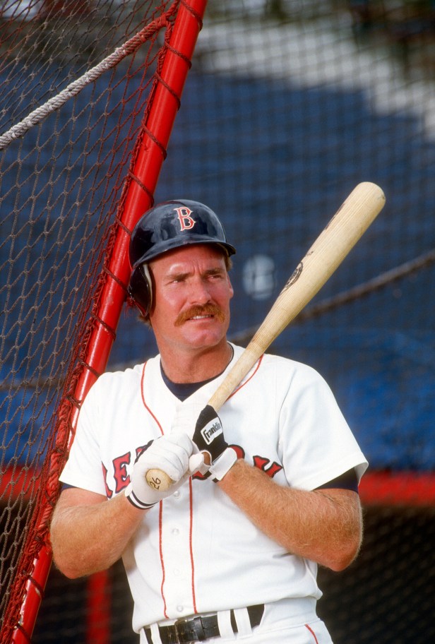 Wade Boggs Before Red Sox Batting Practice