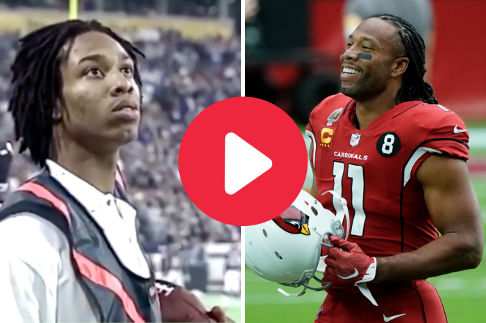 Larry Fitzgerald Used to Be the Vikings’ Ball Boy