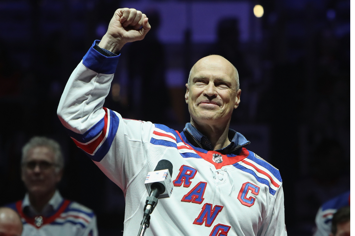 Mark Messier not worried about Rangers, sees big second half