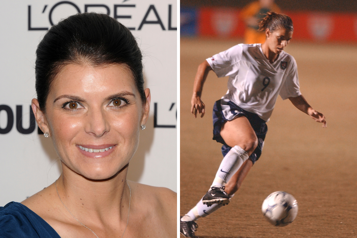 mia hamm, olympic, world cup, national team, american, ncaa, olympic gold m...