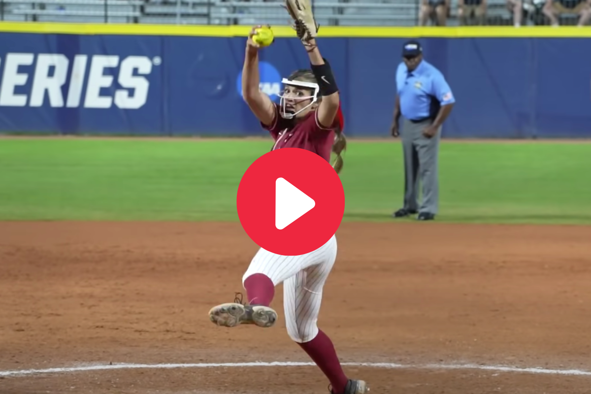 Every Single Out from Montana Fouts' Historic WCWS Perfect Game in 2021 -  FanBuzz